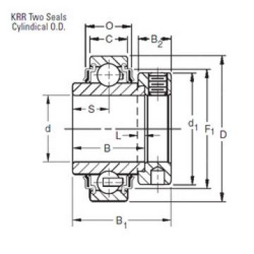 ตลับลูกปืน 1107KRR Timken