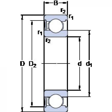 ตลับลูกปืน 6313-RS1 SKF