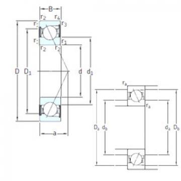 ตลับลูกปืน SS7215 CD/HCP4A SKF