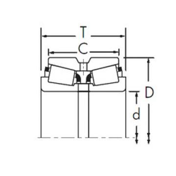 ตลับลูกปืน 42362/42587DC+X1S-42362 Timken