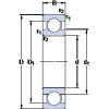 ตลับลูกปืน 618/950 MA SKF #1 small image