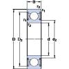 ตลับลูกปืน W 61801-2RS1 SKF #1 small image