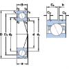 ตลับลูกปืน 71932 ACD/HCP4AL SKF #1 small image