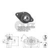 20 mm 2-Bolts Flange Units Cast Iron UCFL204 Mounted Bearing UC204 + FL204 #2 small image