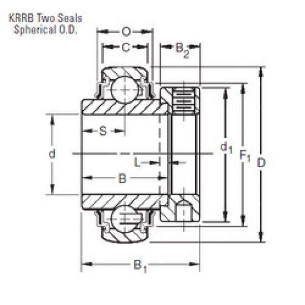 ตลับลูกปืน 1010KRRB Timken #1 image