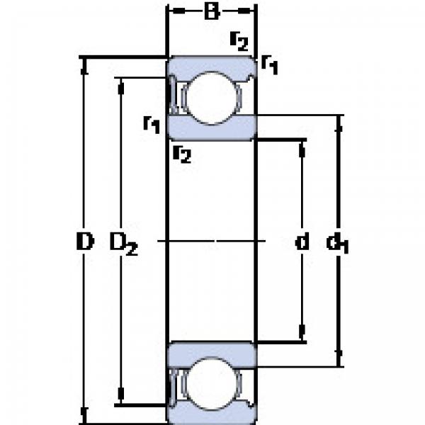 ตลับลูกปืน 6313-RS1 SKF #1 image