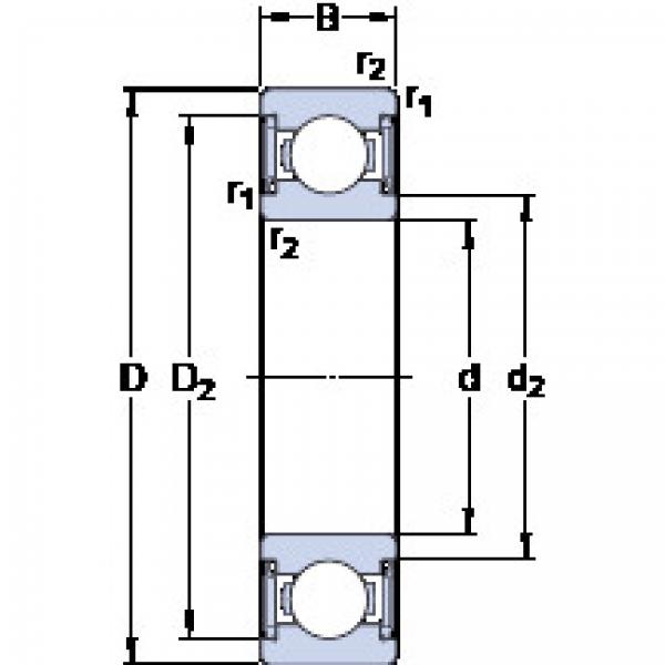 ตลับลูกปืน W 61801-2RS1 SKF #1 image