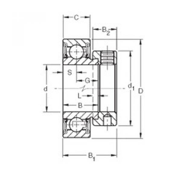 ตลับลูกปืน RA111RR Timken #1 image