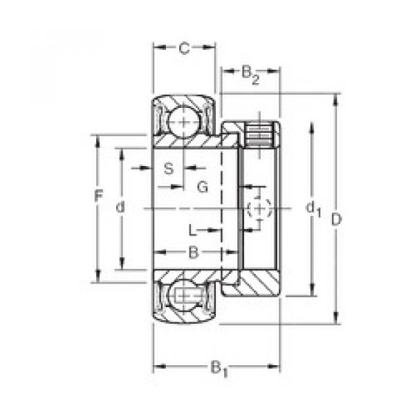 ตลับลูกปืน RAL008NPPB Timken #1 image