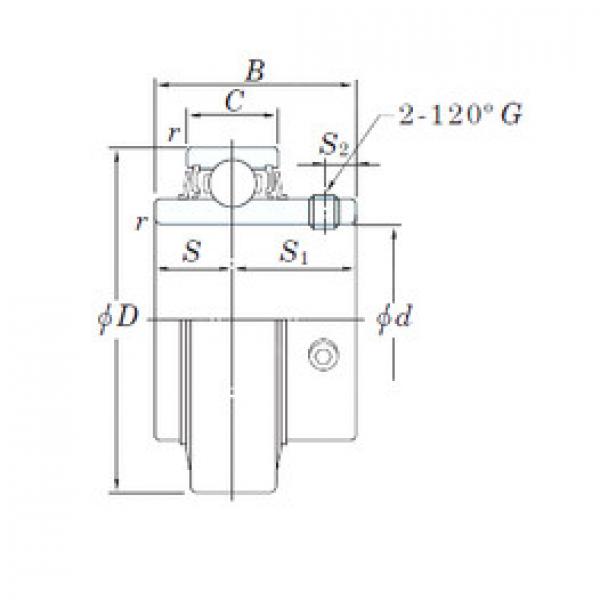 ตลับลูกปืน RB205-16 KOYO #1 image