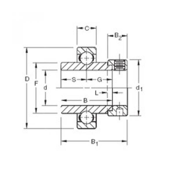 ตลับลูกปืน SM1015K Timken #1 image