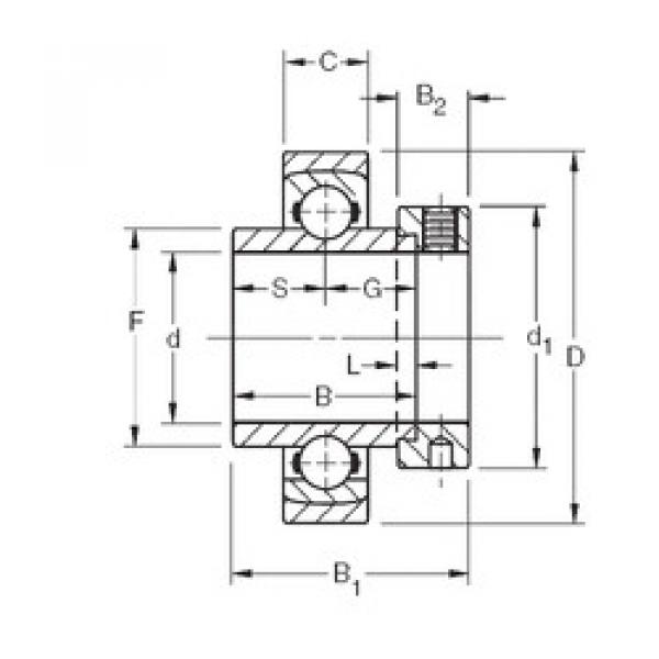 ตลับลูกปืน SMN111KS Timken #1 image