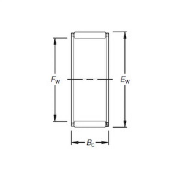 ตลับลูกปืน K18X24X12 Timken #1 image