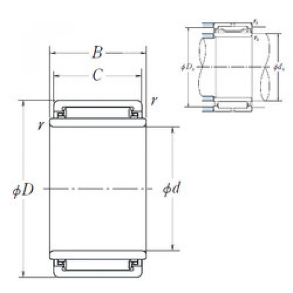 ตลับลูกปืน LM91612-1 NSK #1 image