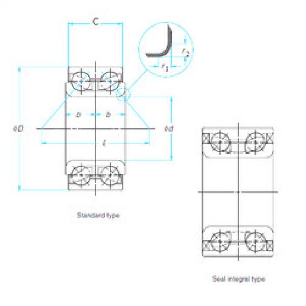 ตลับลูกปืน BAH-0036 SKF #1 image