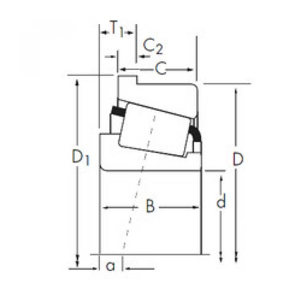 ตลับลูกปืน 3192/3120-B Timken #1 image