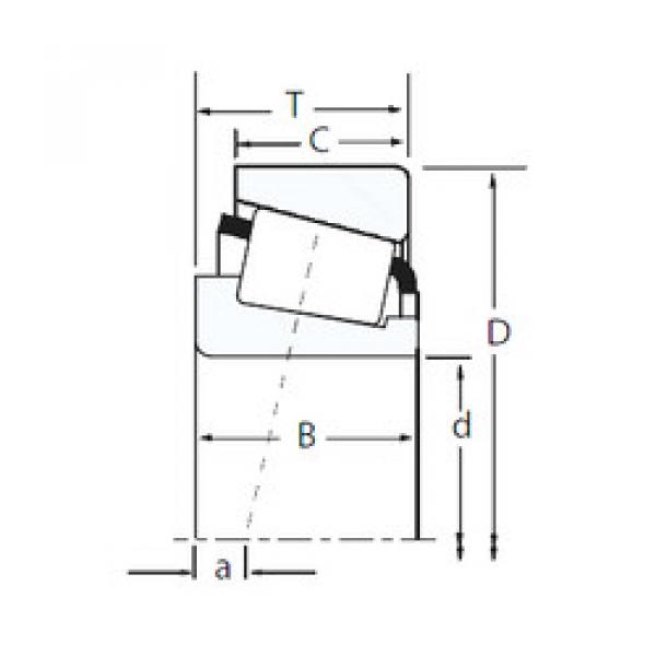 ตลับลูกปืน 458-S/453A Timken #1 image