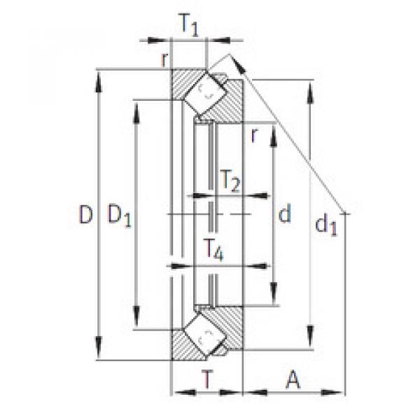 ตลับลูกปืน 294/800-E1-MB INA #1 image