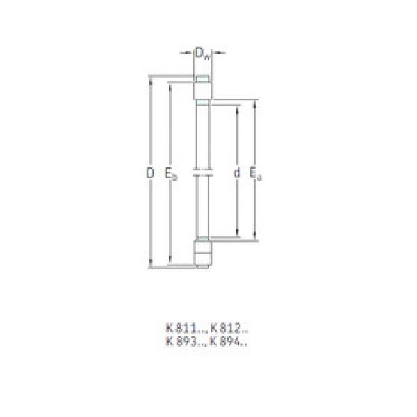 ตลับลูกปืน K81238M SKF #1 image