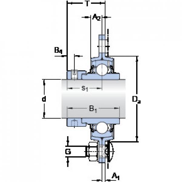 ตลับลูกปืน PFD 20 WF SKF #1 image