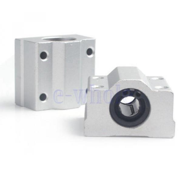 2 X SC8UU Linear Motion Ball Bearing Slide Unites Bushing 8mm SCS8UU Block TW #4 image