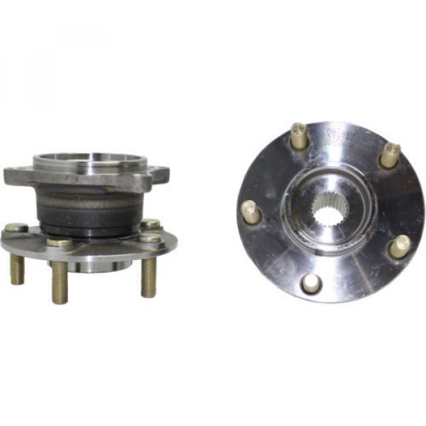 Pair: 2 New REAR Wheel Hub and Bearing Assembly Mitsubishi Endeavor AWD NON-ABS #4 image