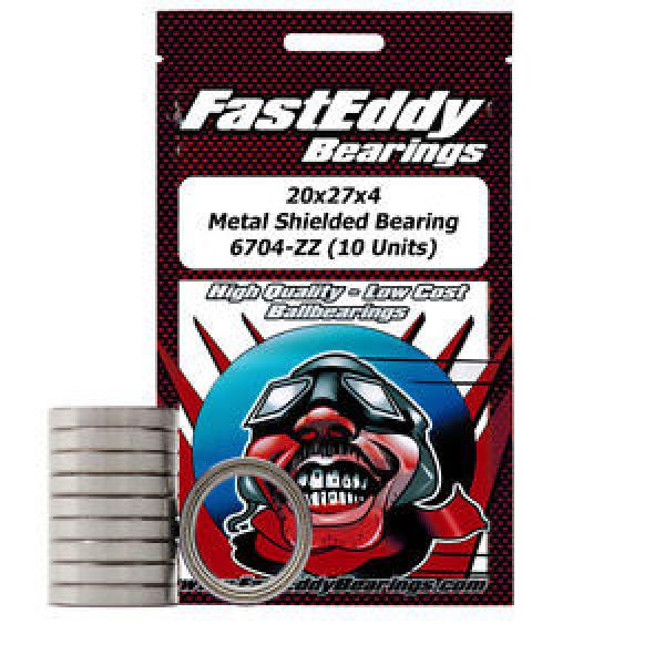 20x27x4 Metal Shielded Bearing 6704-ZZ (10 Units) #1 image