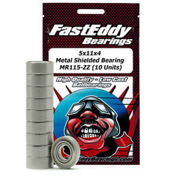 Tamiya 1150 Metal Shielded Replacement Bearing 5X11X4 (10 Units) #1 image